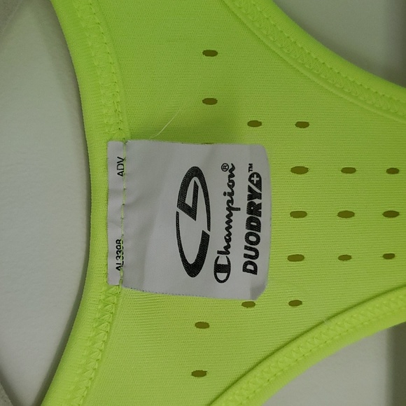 Bright yellow racer back tank - Picture 2 of 4